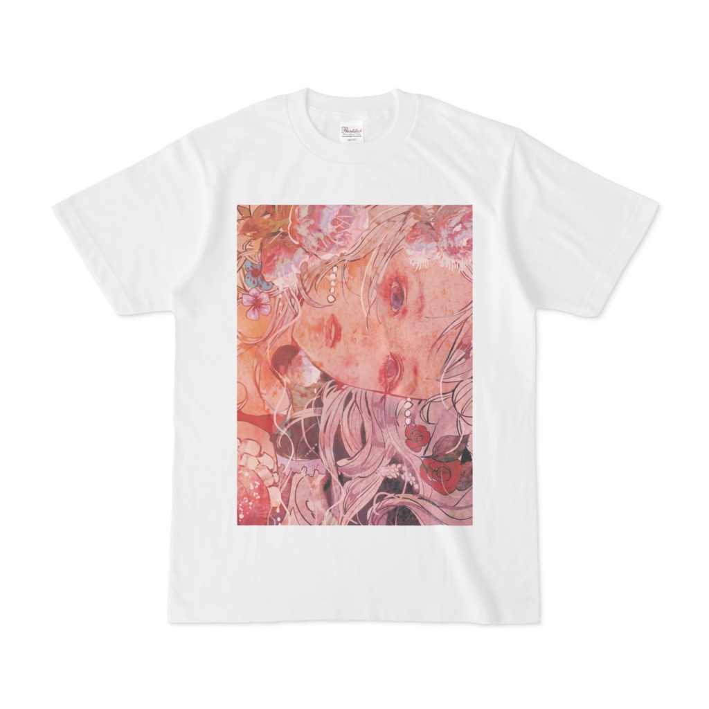 屍に映える華  Tシャツ