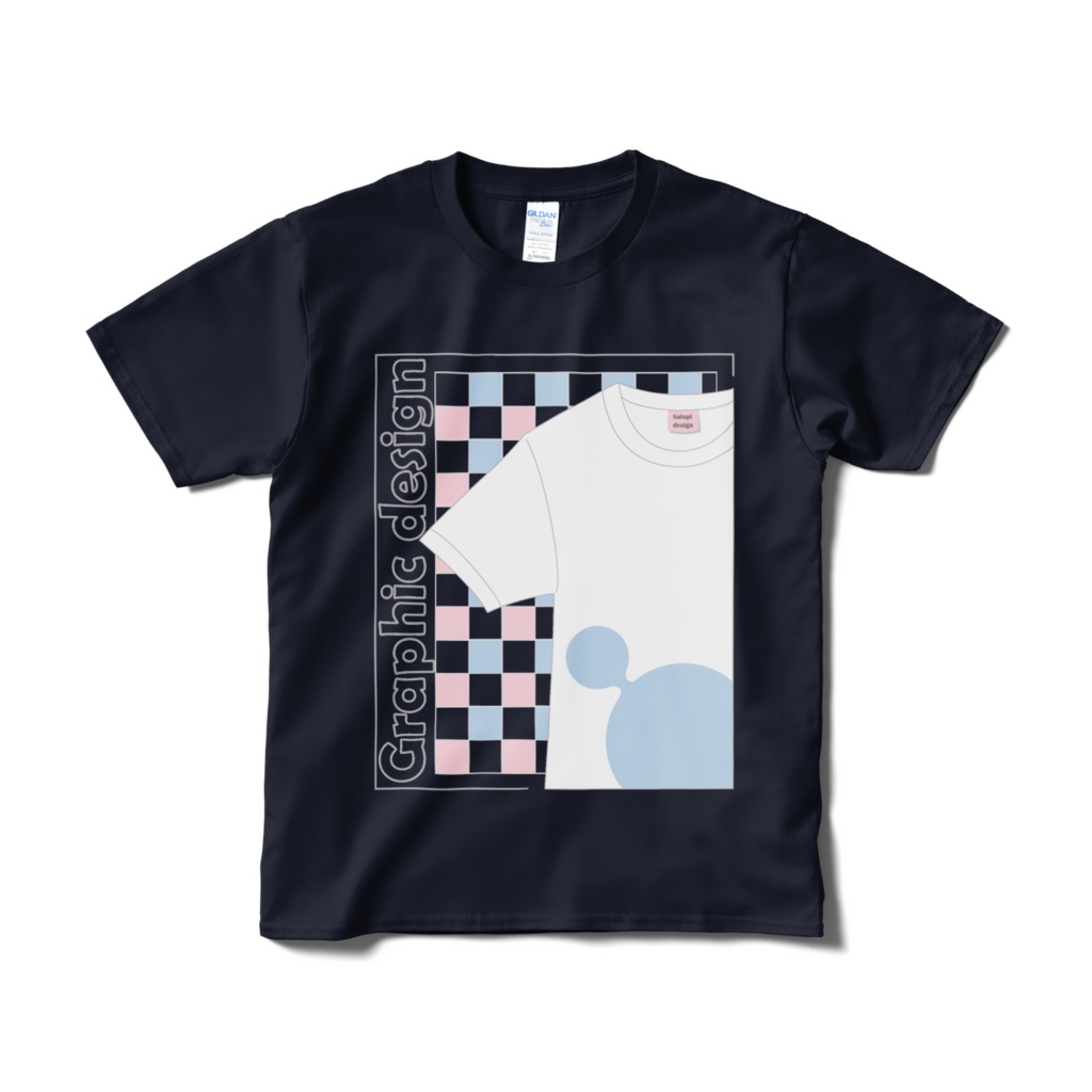 SanakoTシャツ・ネイビー