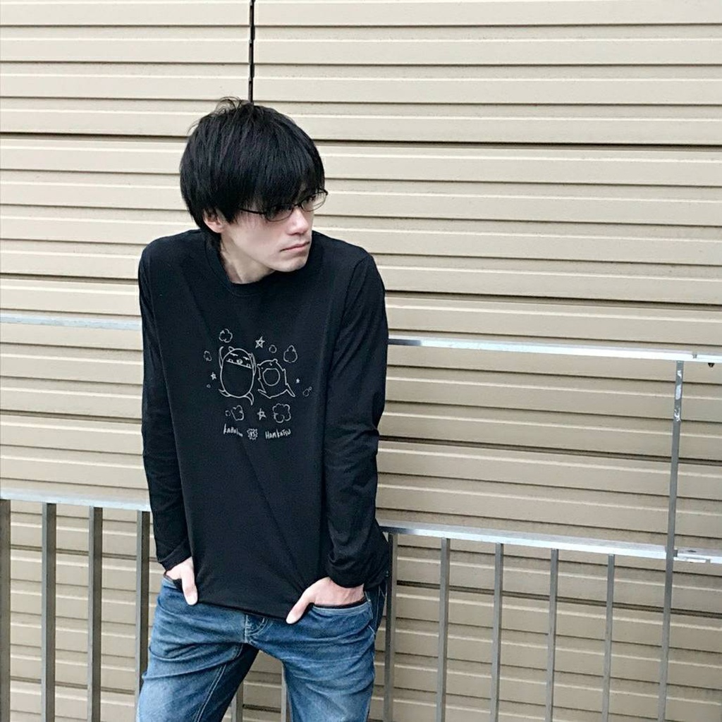 かばはむ長袖Tシャツ