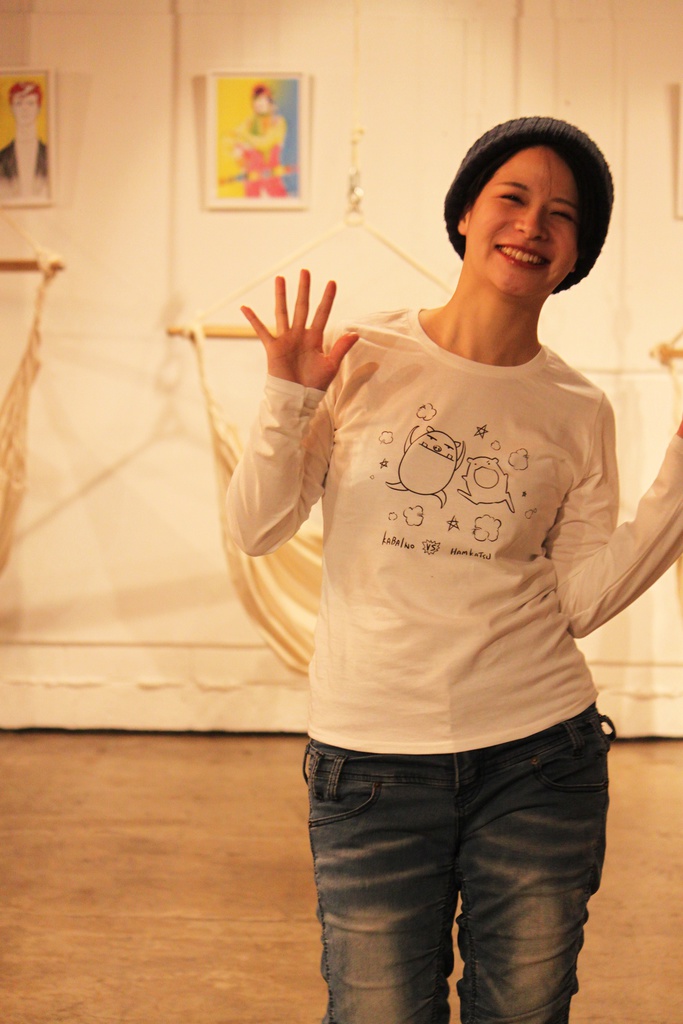 かばはむ長袖Tシャツ