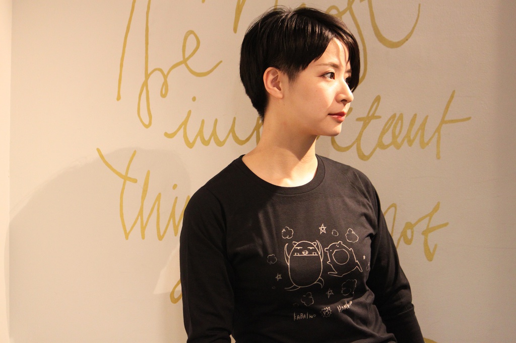 かばはむ長袖Tシャツ