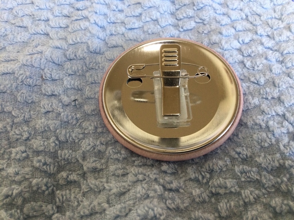 もふもふ知ってください缶バッジ