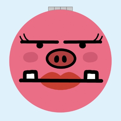 乙SUN倶楽部オリジナルコンパクトミラー