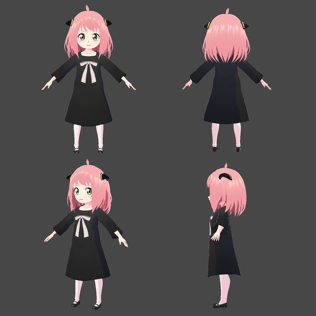 アーニャ・フォージャー / Anya Forger Casual Mode Vroid VRM