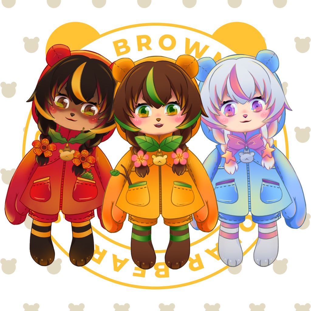 【live2d モデル】Brown Bear VTS