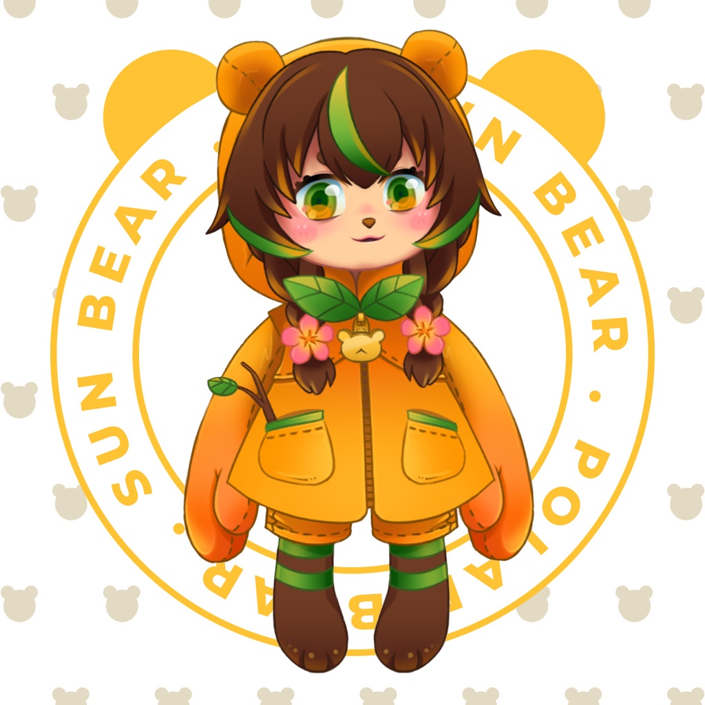 【live2d モデル】Brown Bear VTS