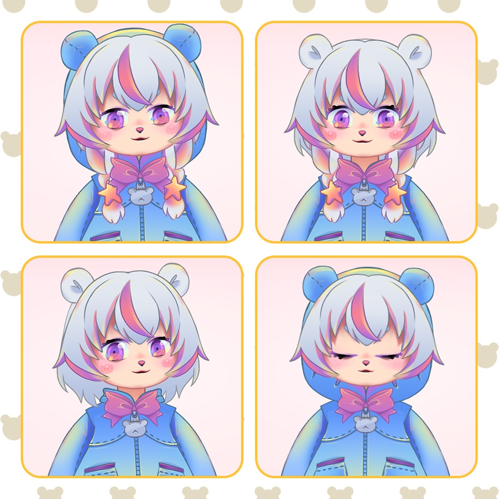 【live2d モデル】Polar Bear VTS