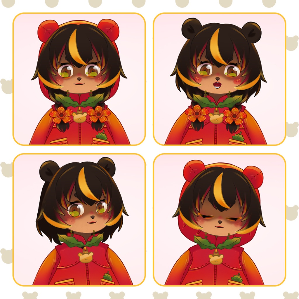 【live2d モデル】Sun Bear VTS