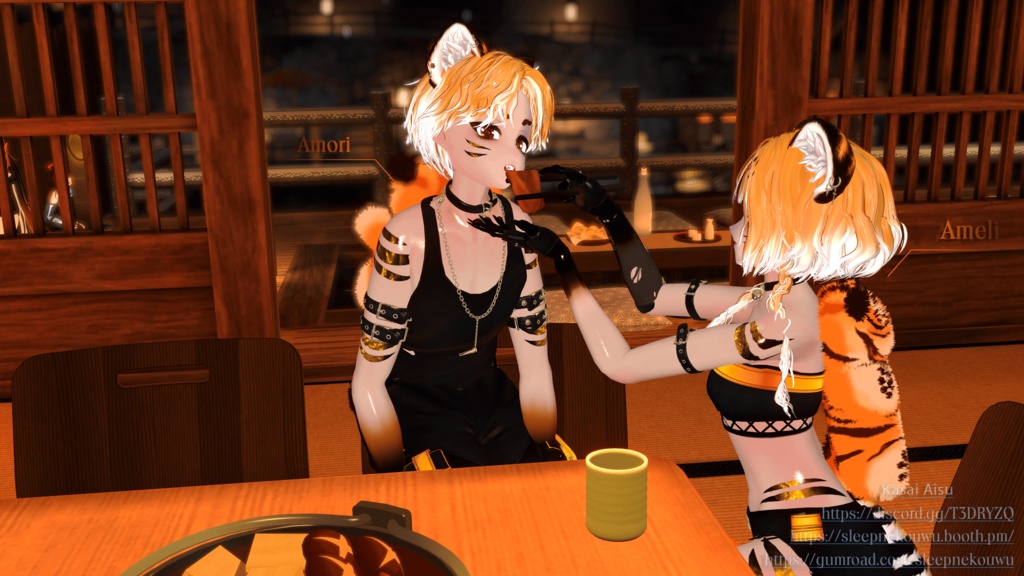 Ameli and Amori+Face tracking