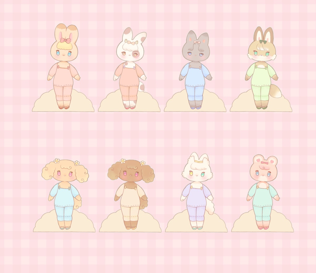 きせかえメッセージカード(ほんたい)