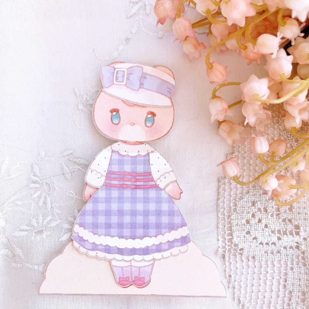 きせかえメッセージカード(おようふく)