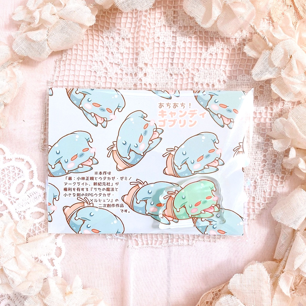 【ウタカゼ・メルヒェン】あちあち!キャンディゴブリンアクリルブロック