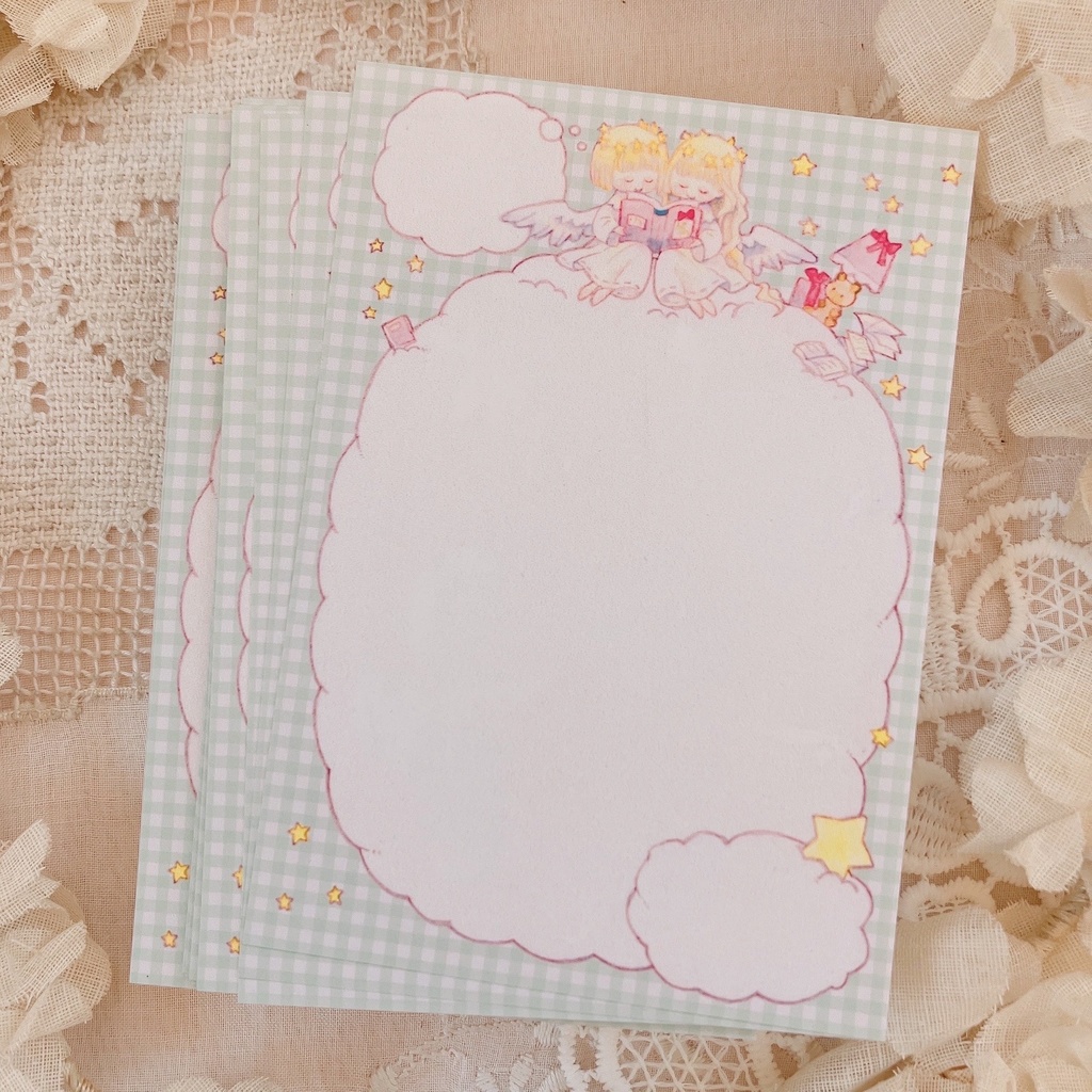 【ノベルティ】天使さんブロックメモ