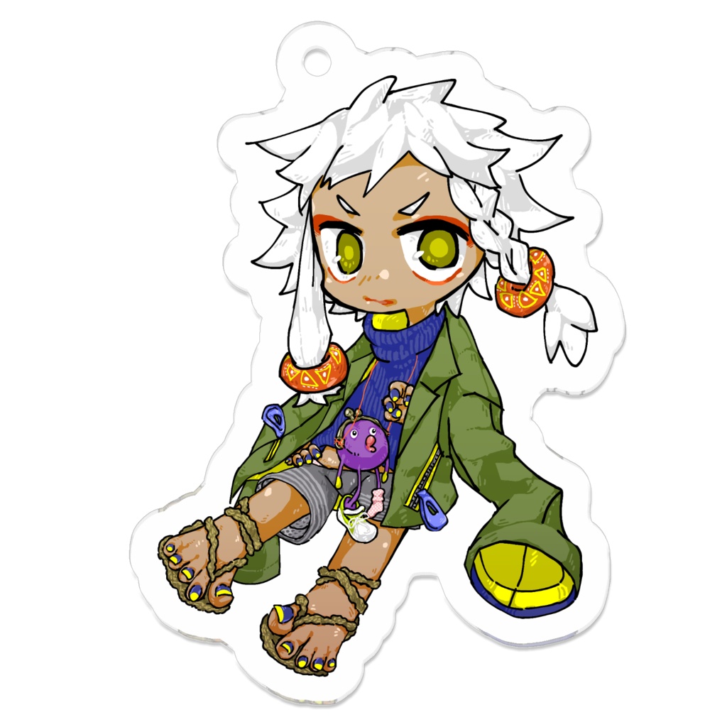 外ハネ神ちゃんアクキー