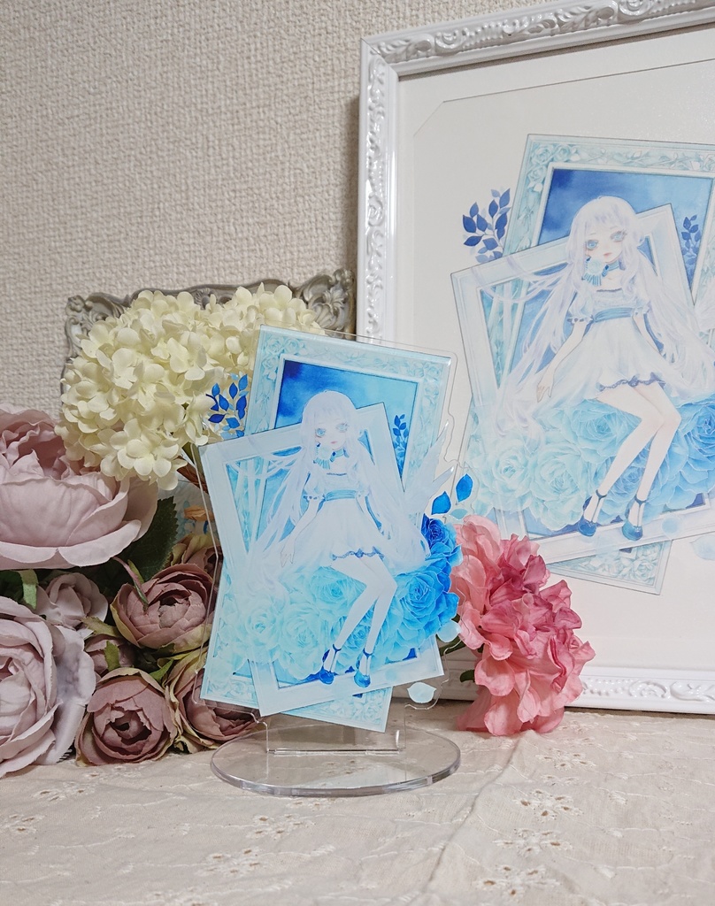 アクリルフィギュア 蒼の花飾り Abandnne Booth