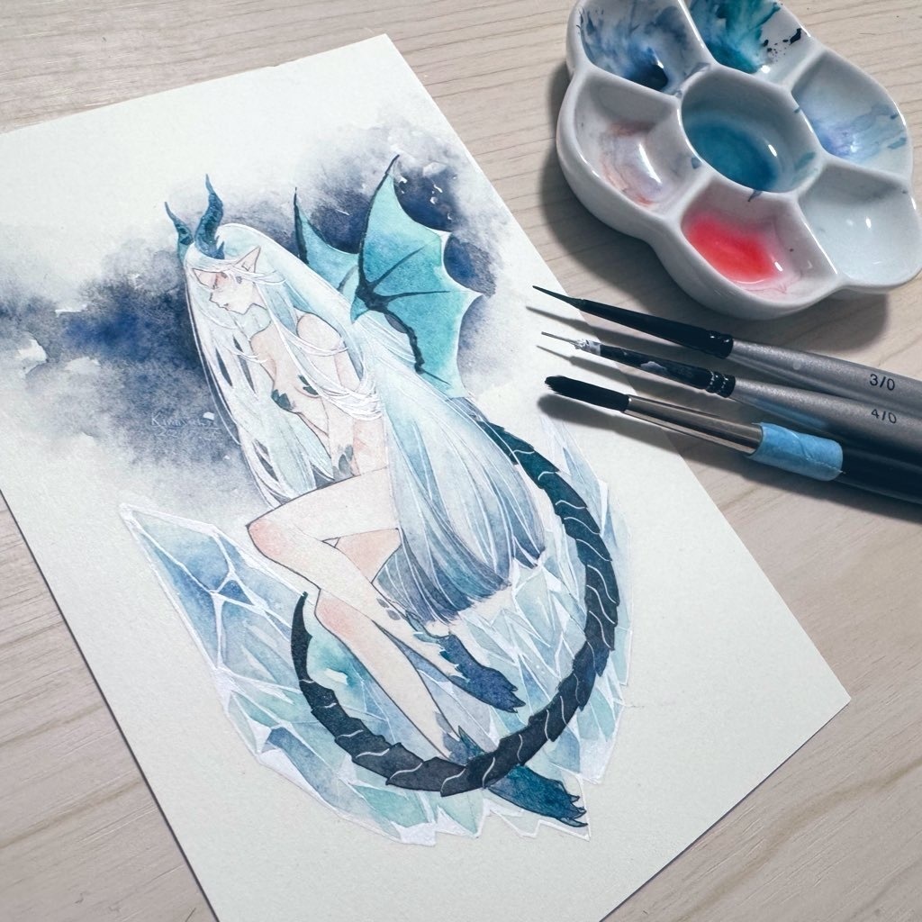 原画「黒龍の姫」