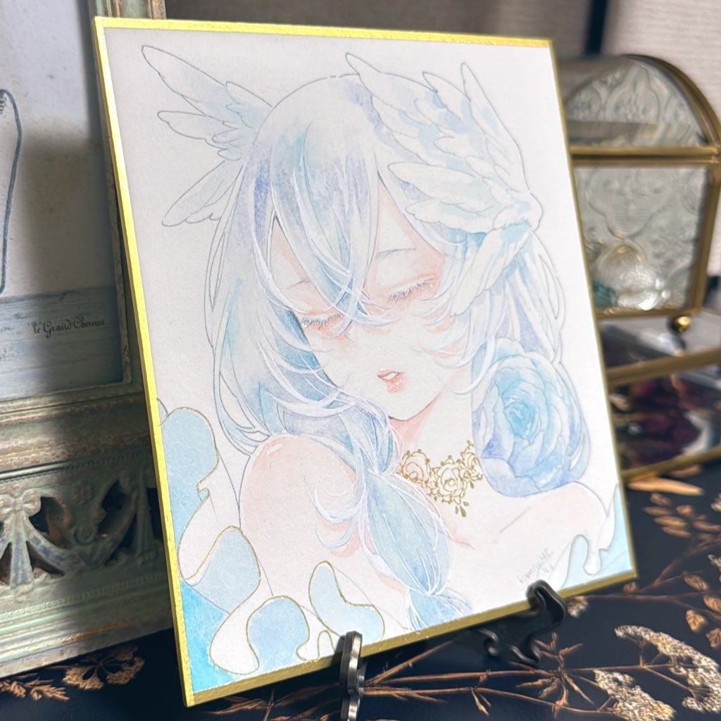 1/4色紙