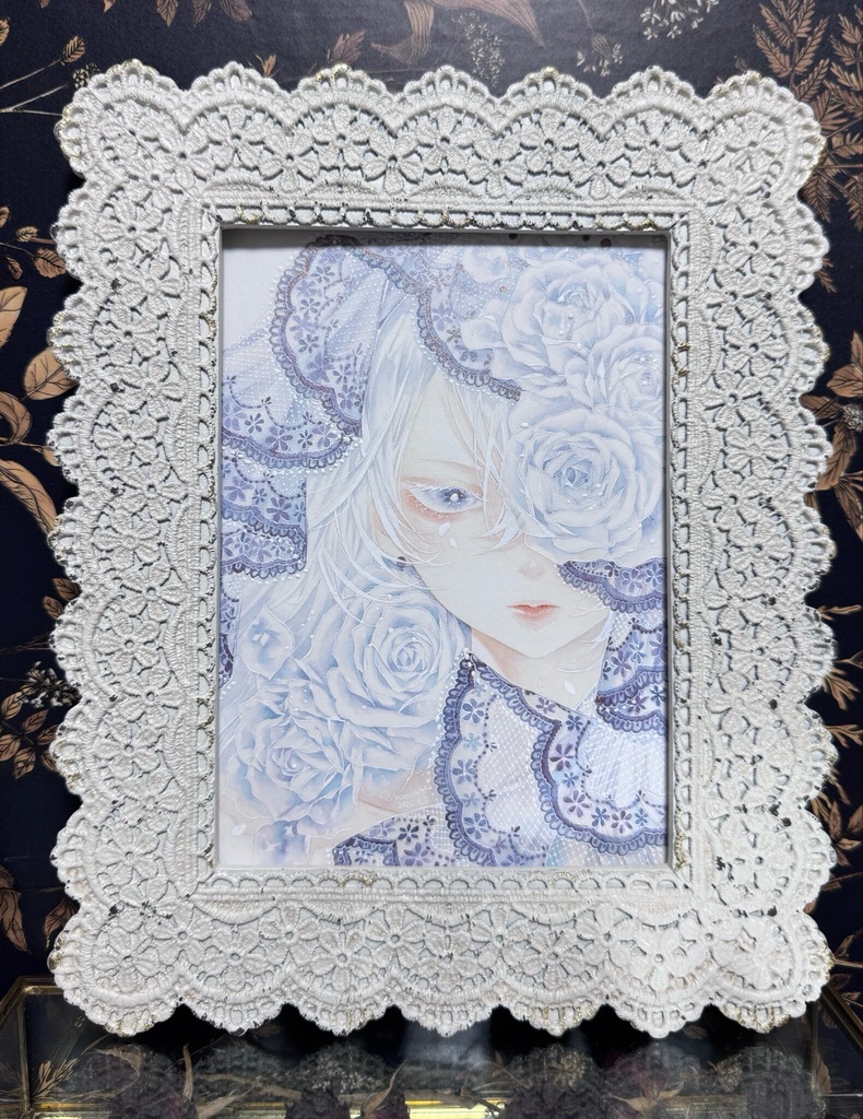 原画「銀雪の眼差し」