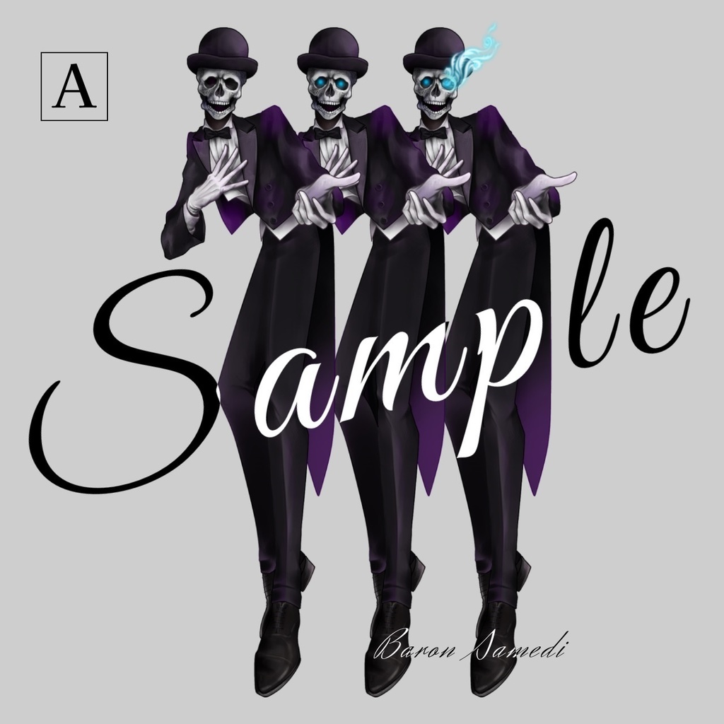 クトゥルフ神話生物素材 バロン・サムディ