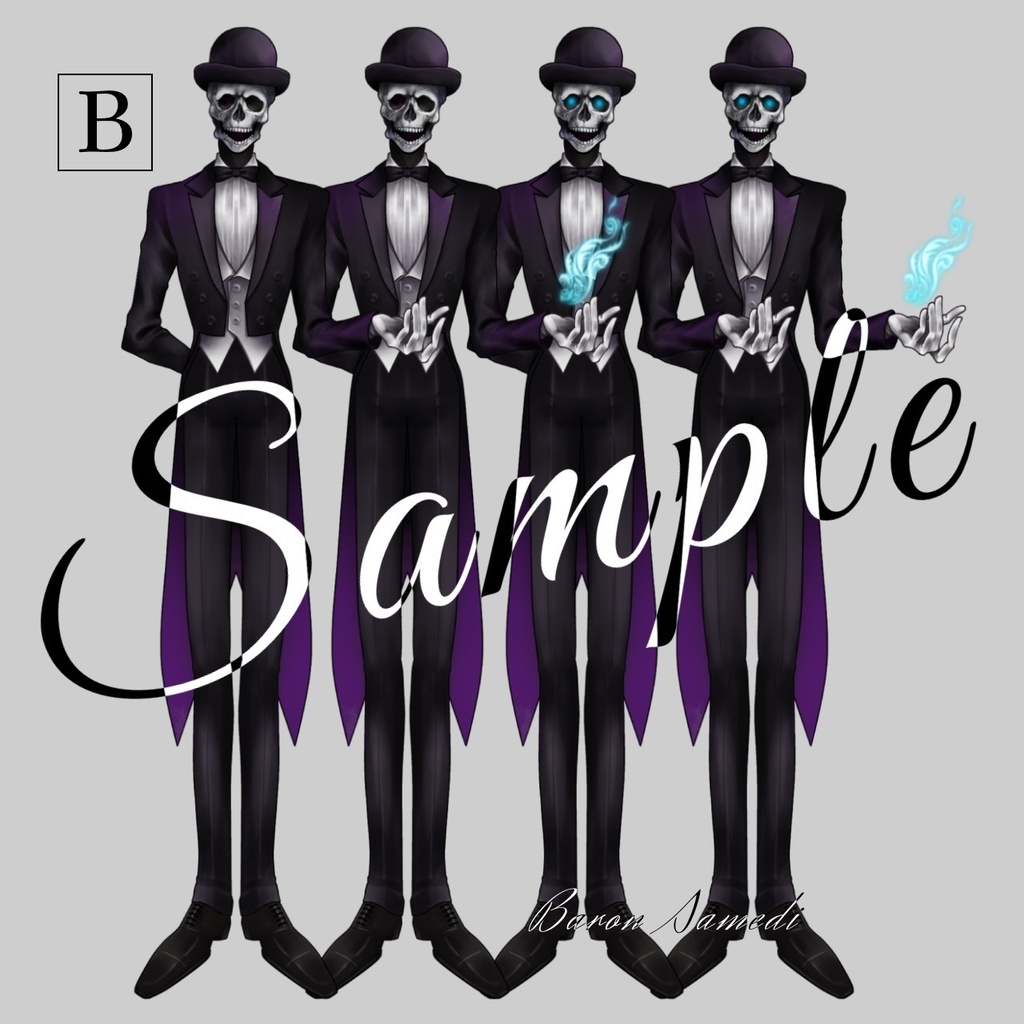 クトゥルフ神話生物素材 バロン・サムディ