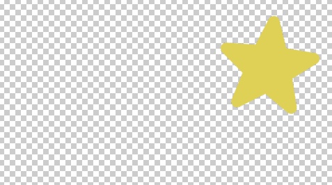 【無料サンプル】黄色い星の回転トランジション