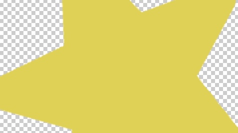 【無料サンプル】黄色い星の回転トランジション