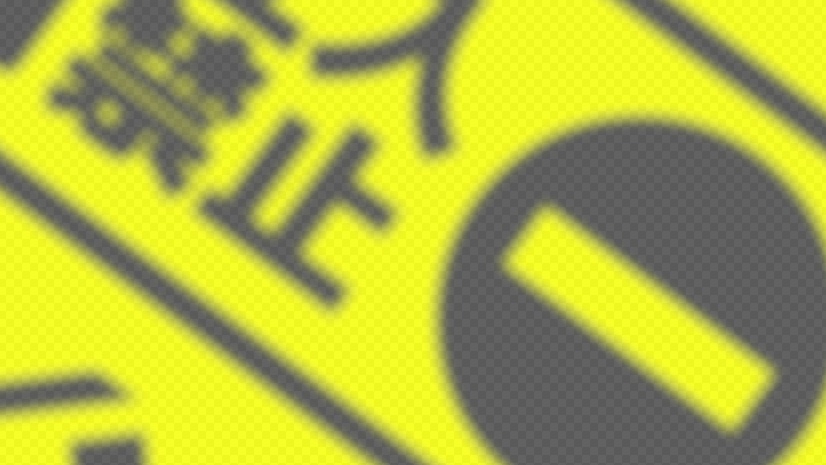 【無料サンプル】規制線で埋まる感じのトランジション