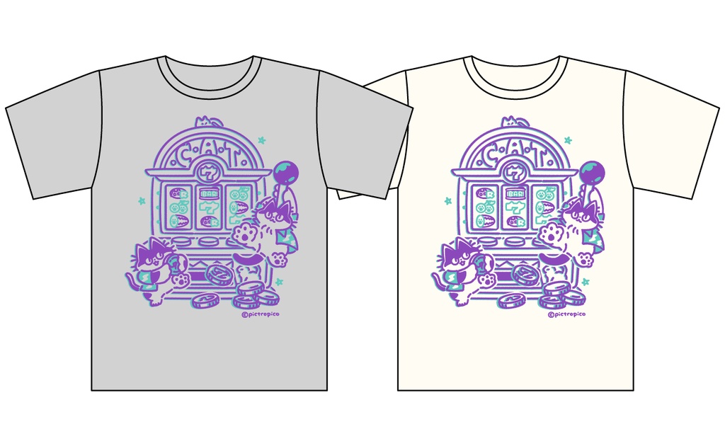 【NEW】GAMER CATS Tシャツ スロット