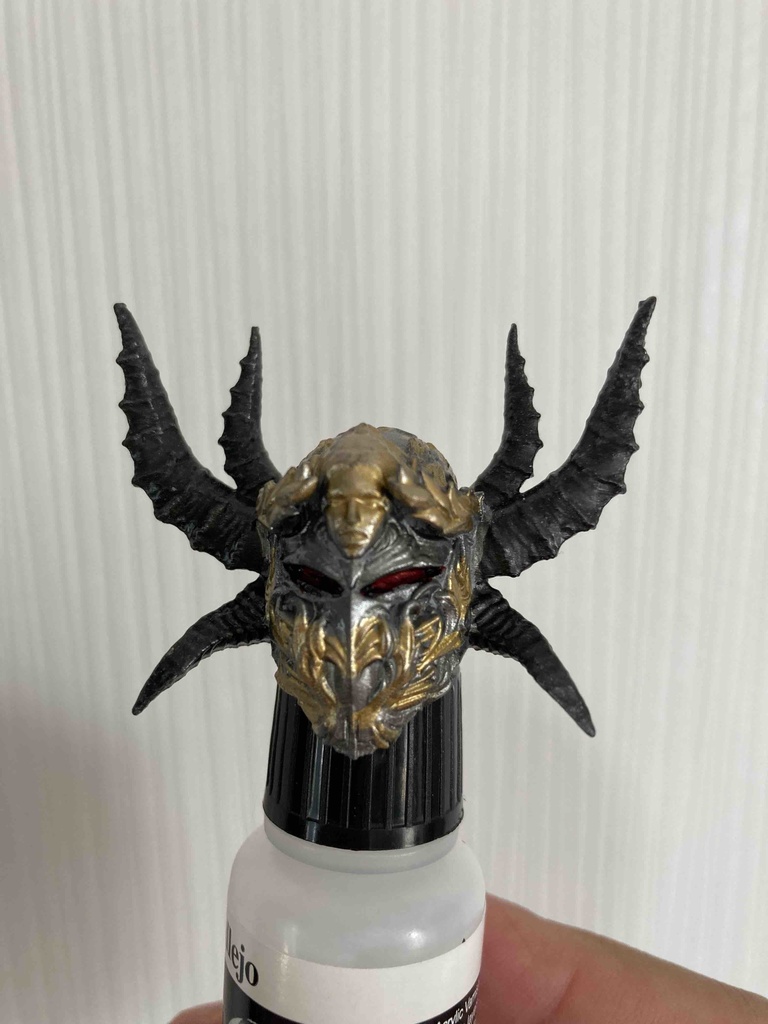 ミシックレギオン用カスタムヘッド1 塗装済み完成品 custom head for Mythic legions 1 Painted finished product 
