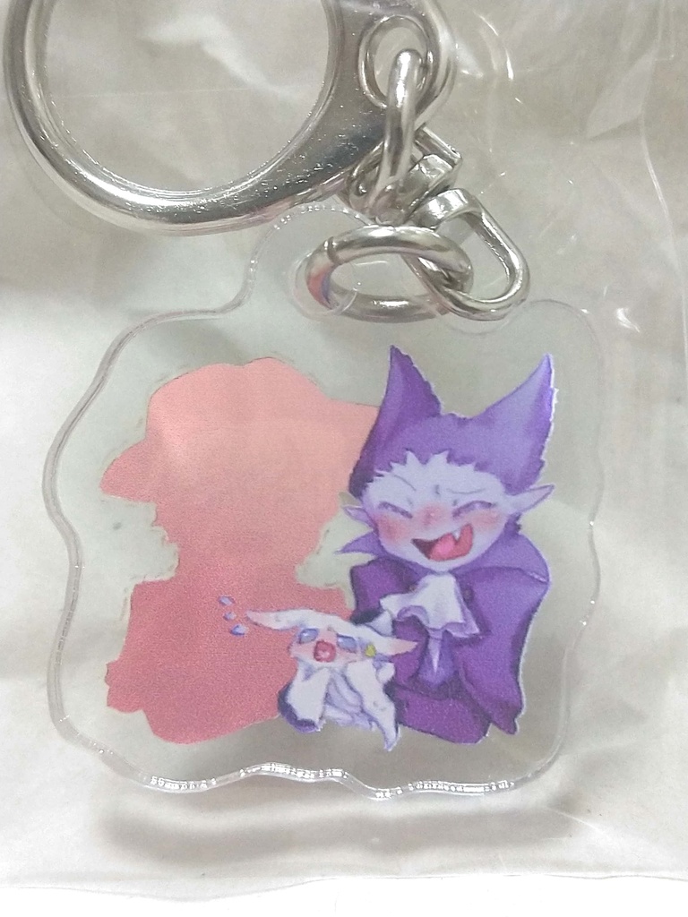 両面ろどまめアクキー