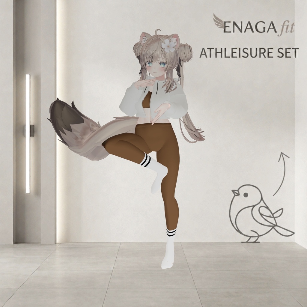 【4アバター対応】 🕊️athleisure set🕊️