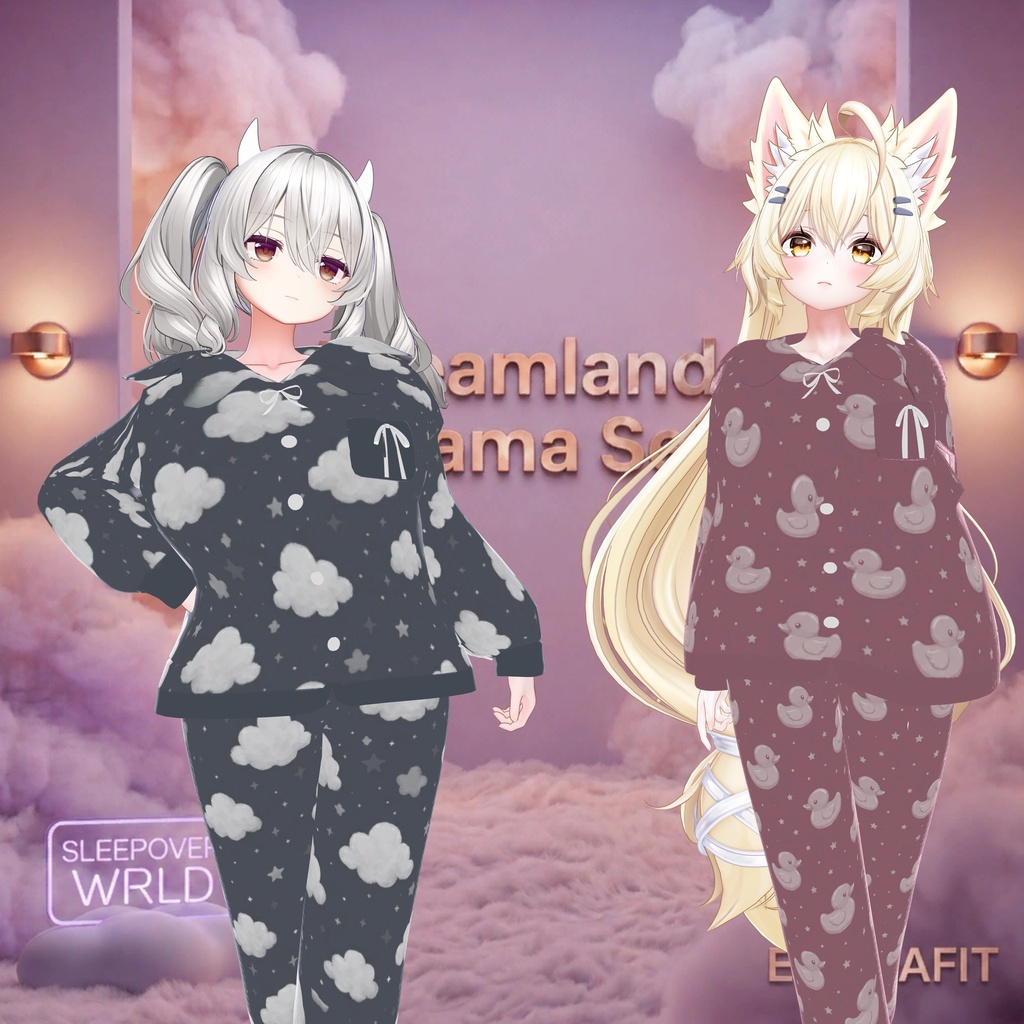 【7アバター対応】 🌙Dreamland Pajama Set 🌙