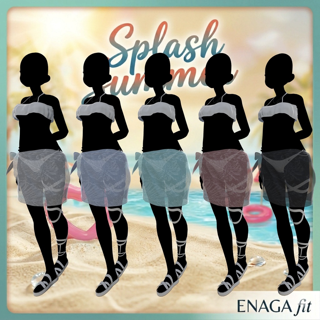 【9アバター対応】 🌊Splash Summer Set🌊