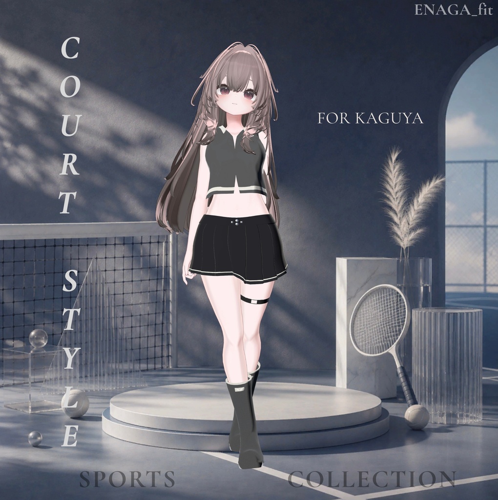 ✨ SALE 60%OFF【11アバター対応】 ✨🎾ENAGA fit - Court Style Set🎾