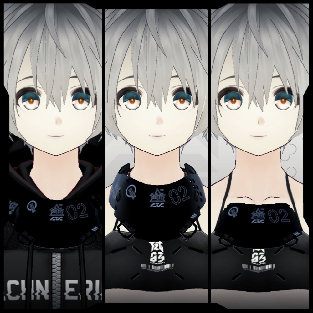 電脳義体用装備【パーカ用大型追加装甲ユニット_試02】