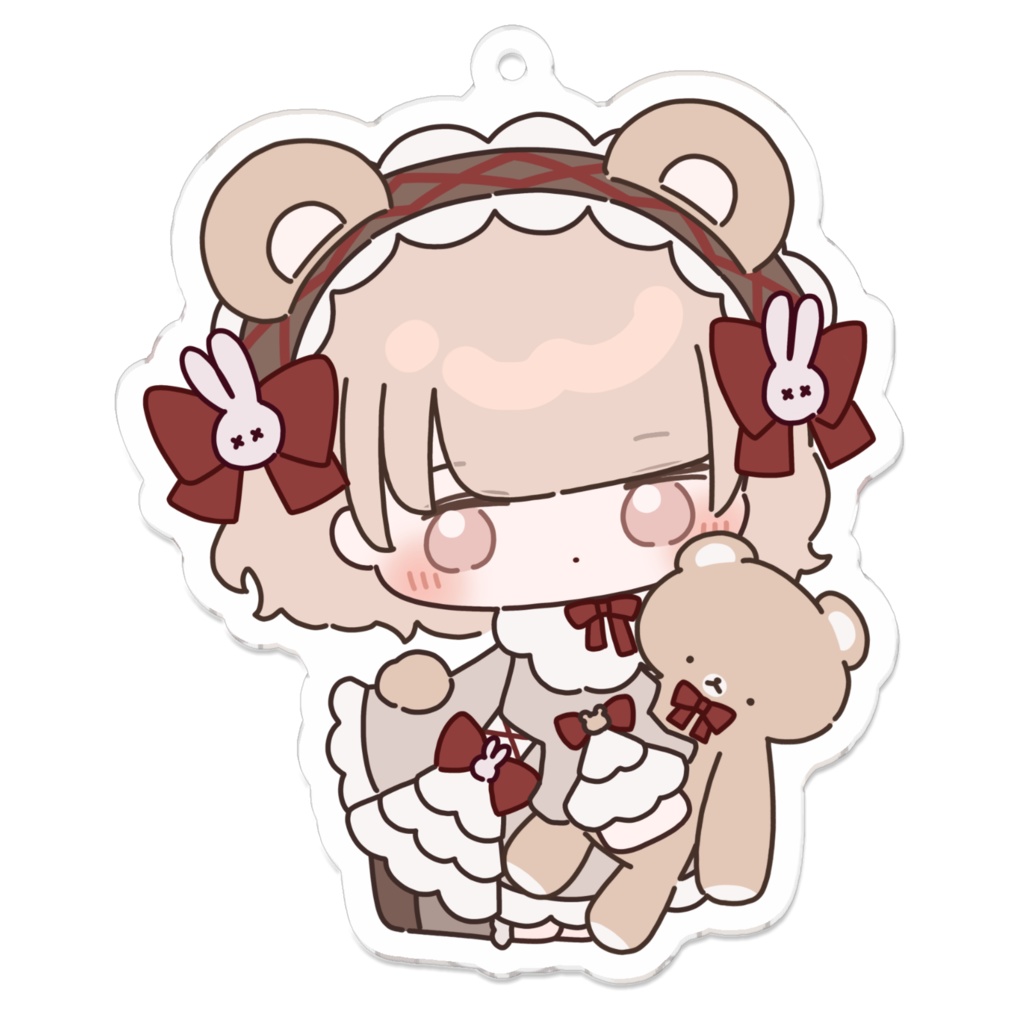 くまみみアクキー2