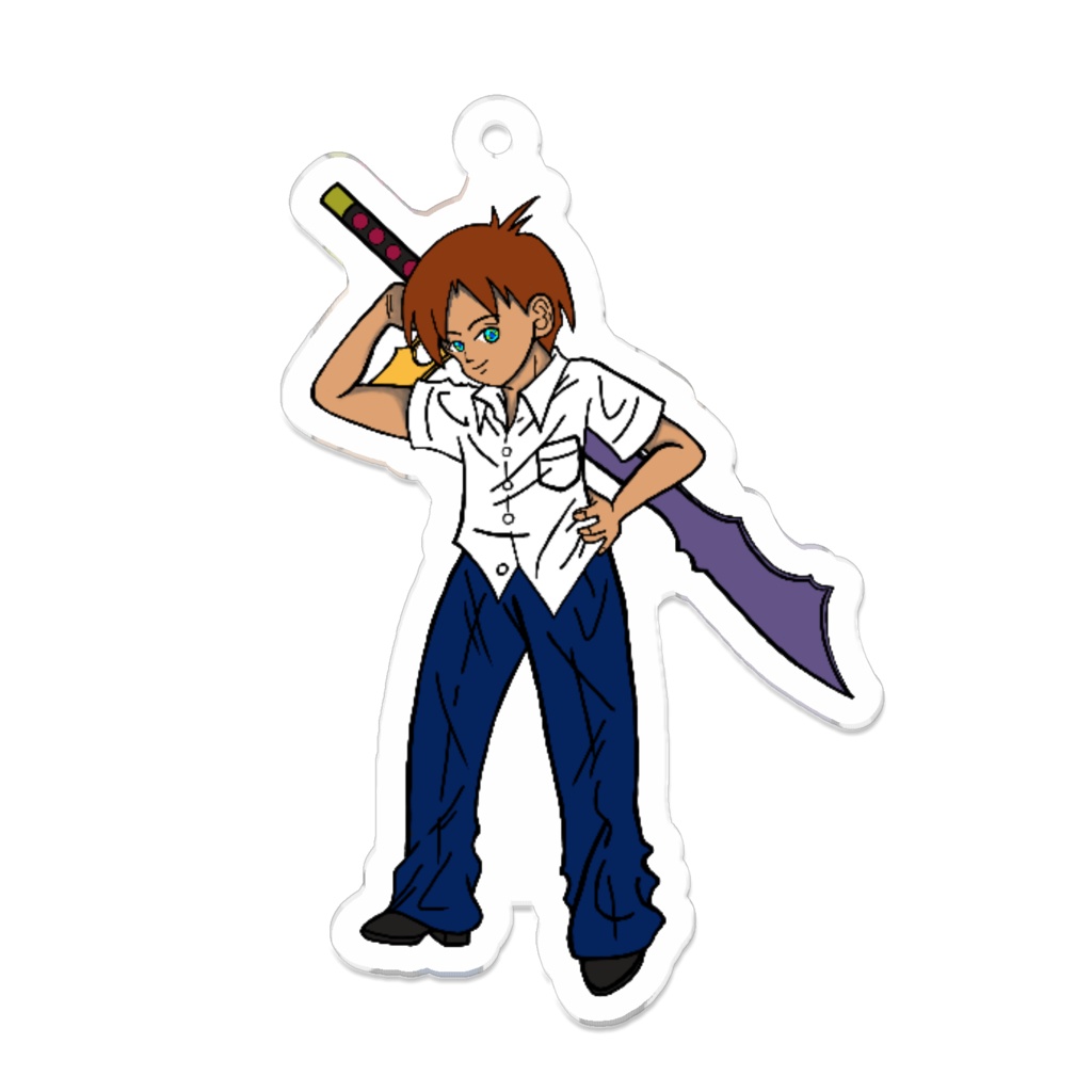 氷神りょうま（高校生)キーホルダー