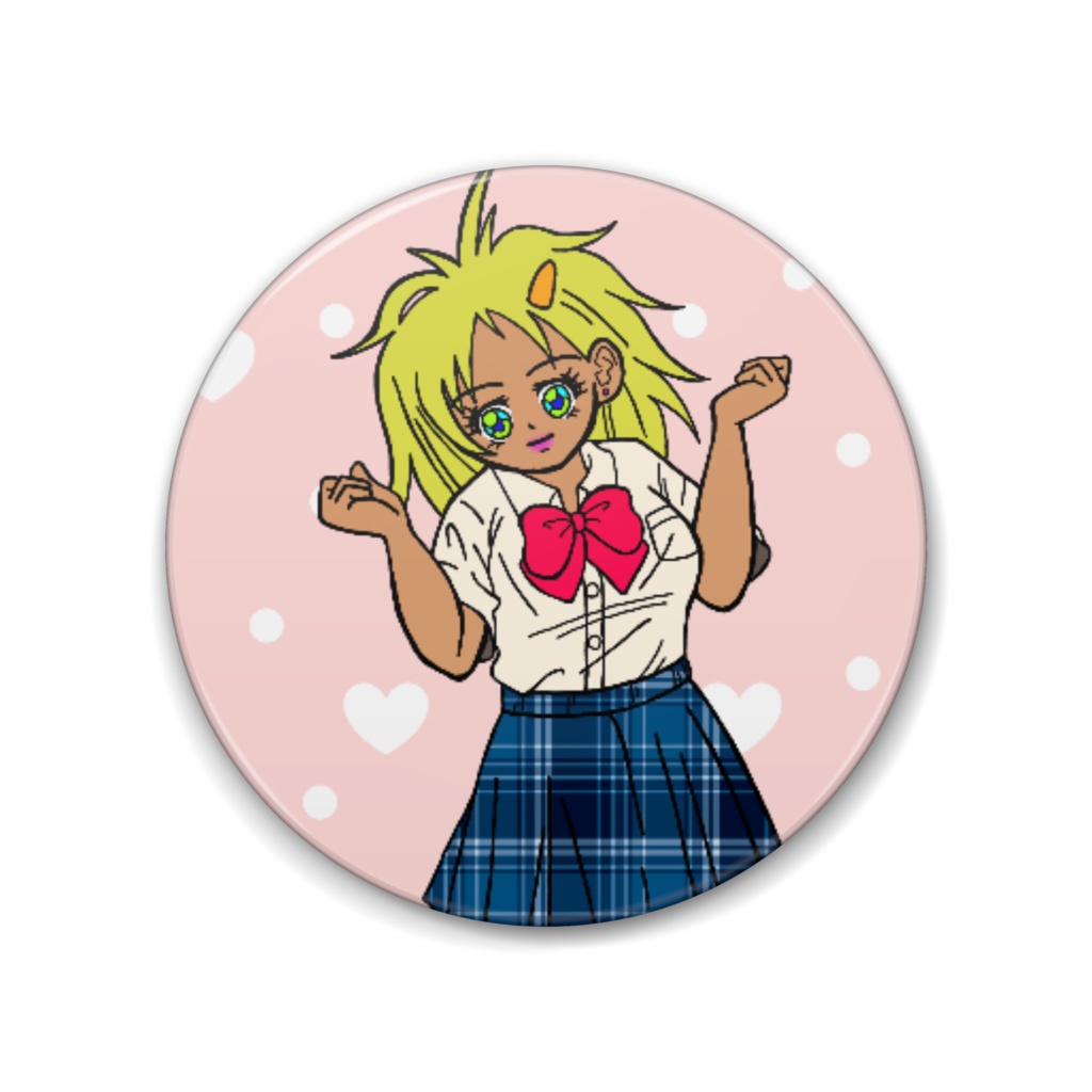 神崎ふみか(オリジナル)缶バッジ