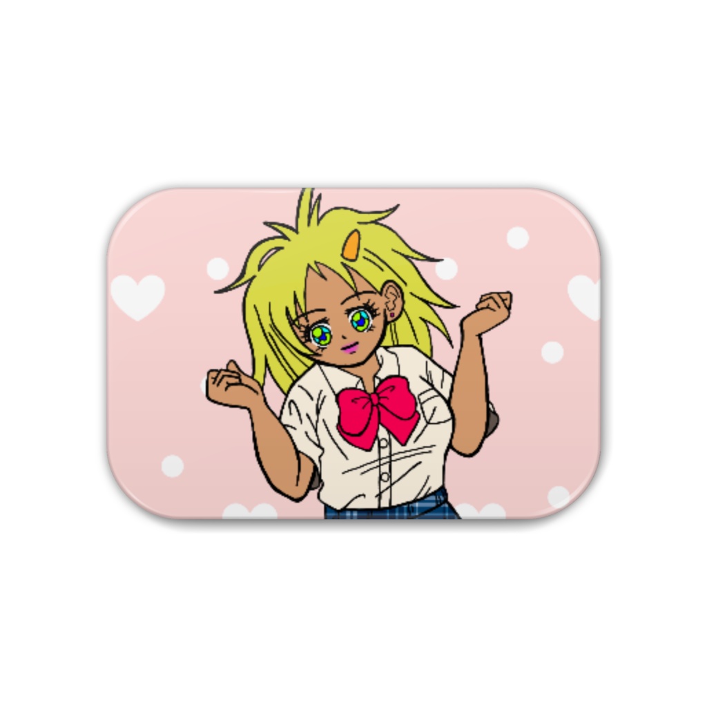 神崎ふみか(オリジナル)缶バッジ