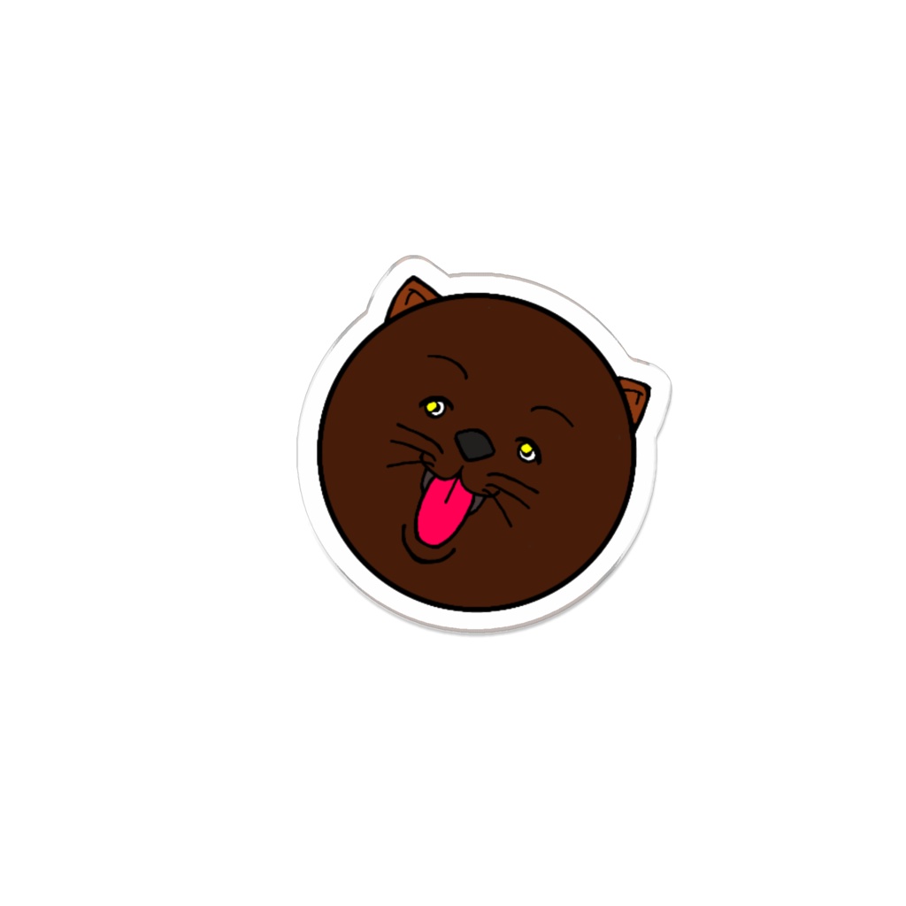 クマりんアクリルバッジ