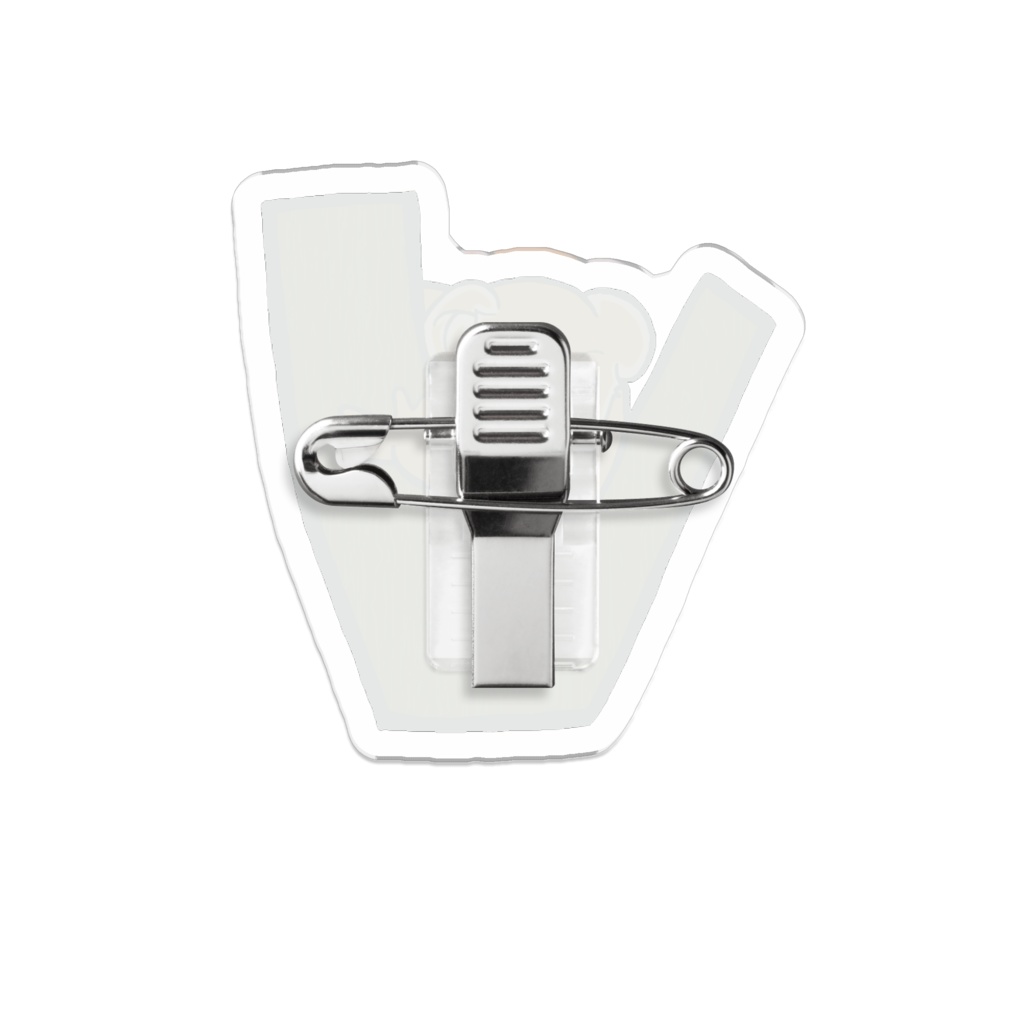 こあちゃんアクリルバッジ