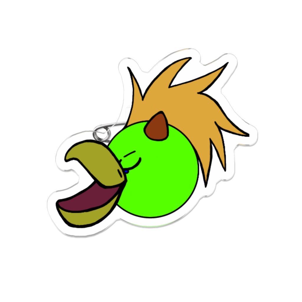 ペギおくんアクリルバッジ