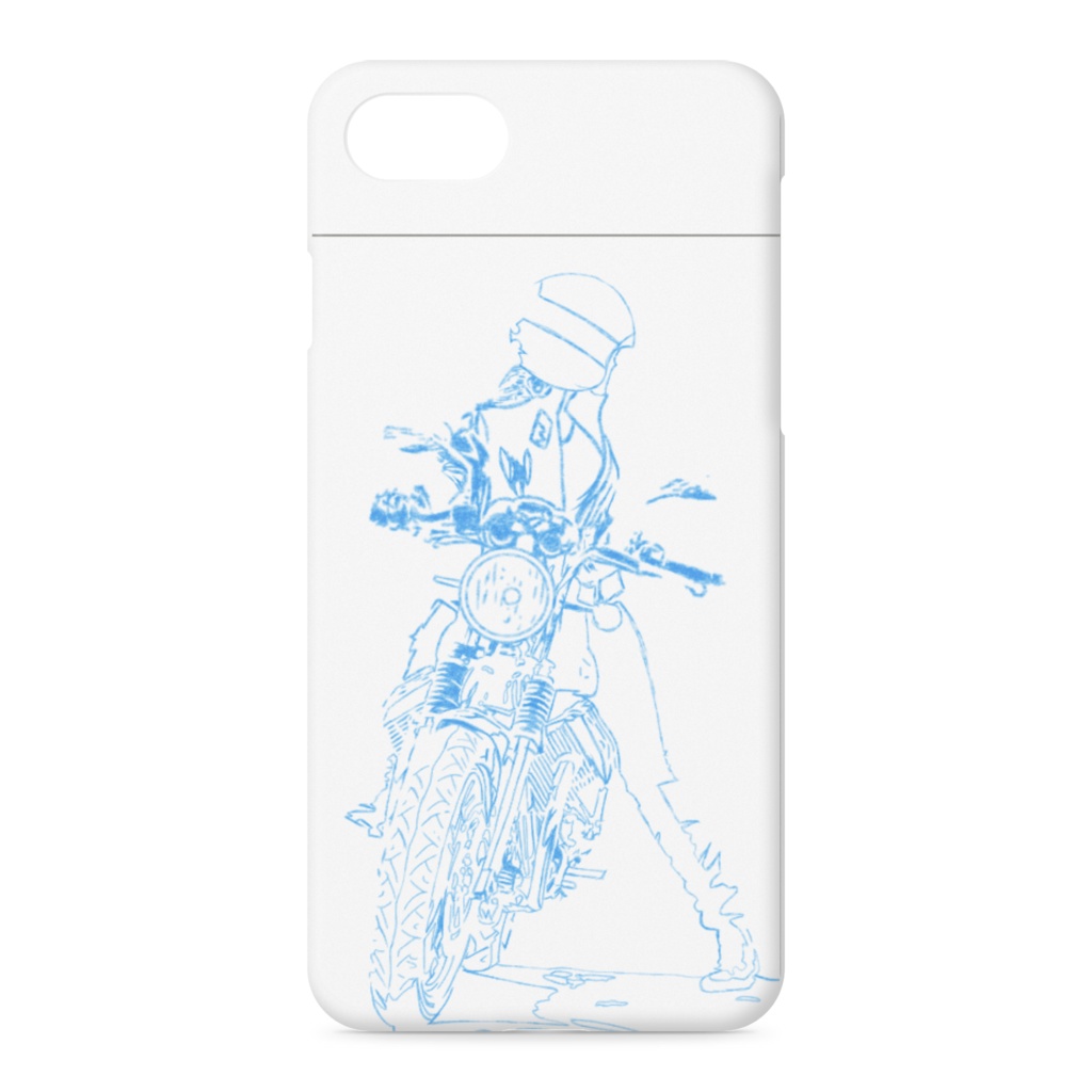 バイク女子iPhoneケ-ス