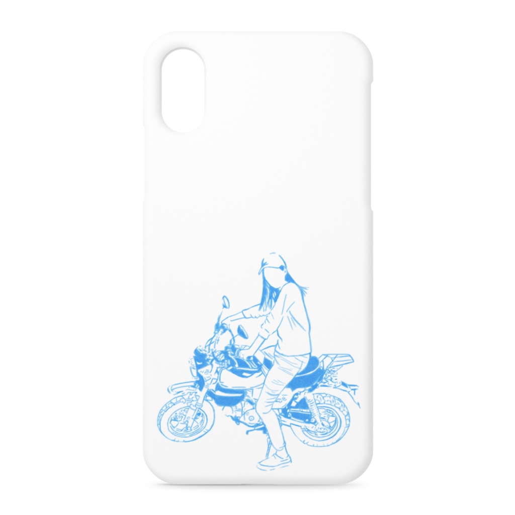 バイク女子iPhoneケ-ス