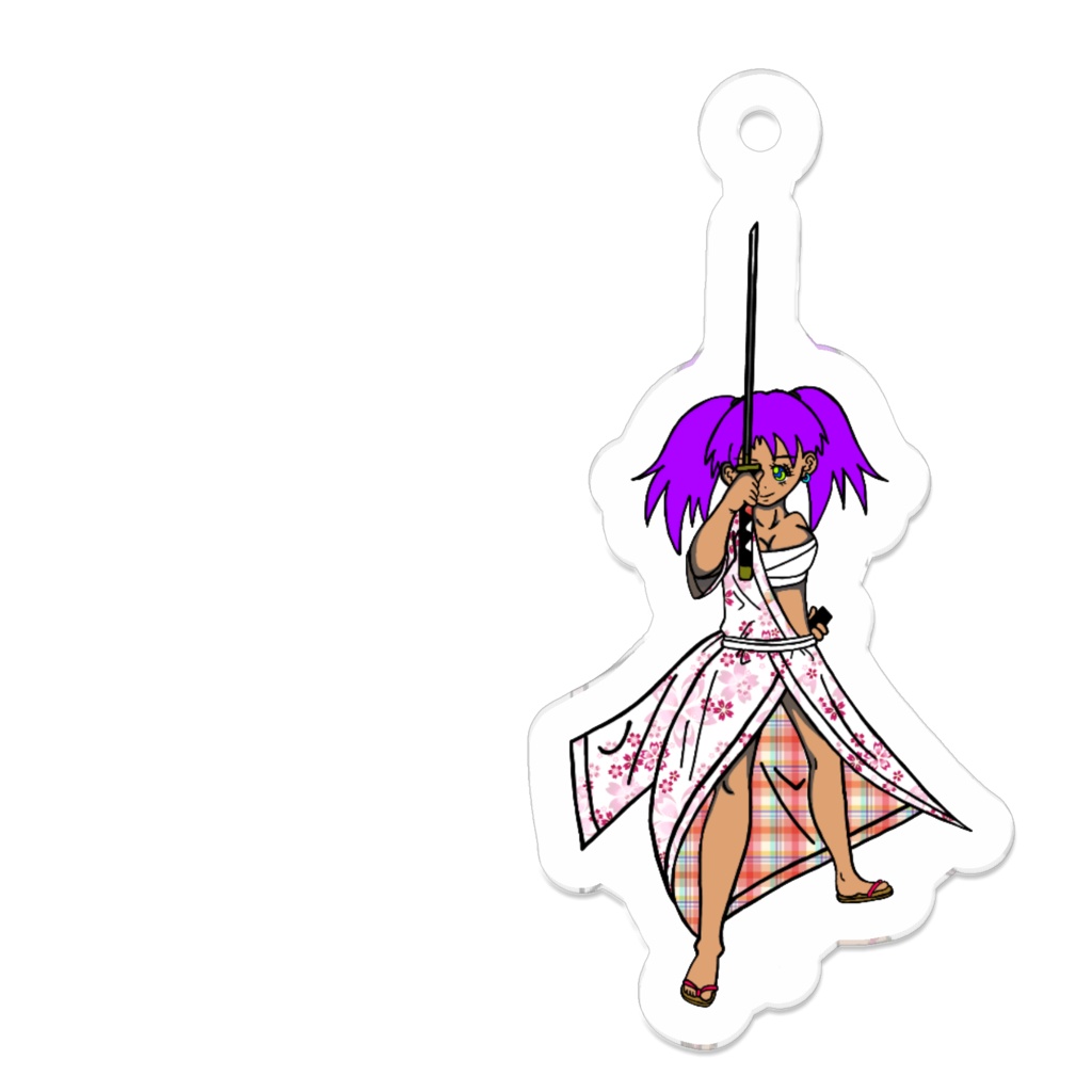 花影みゆなオリジナルキーホルダー