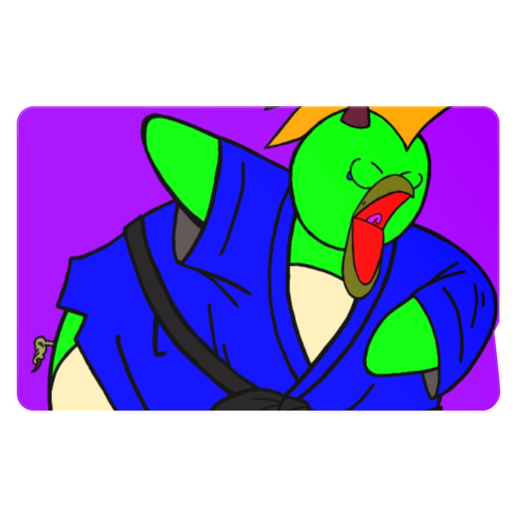 ペギお君(オリジナル)ICカ-ドステッカー