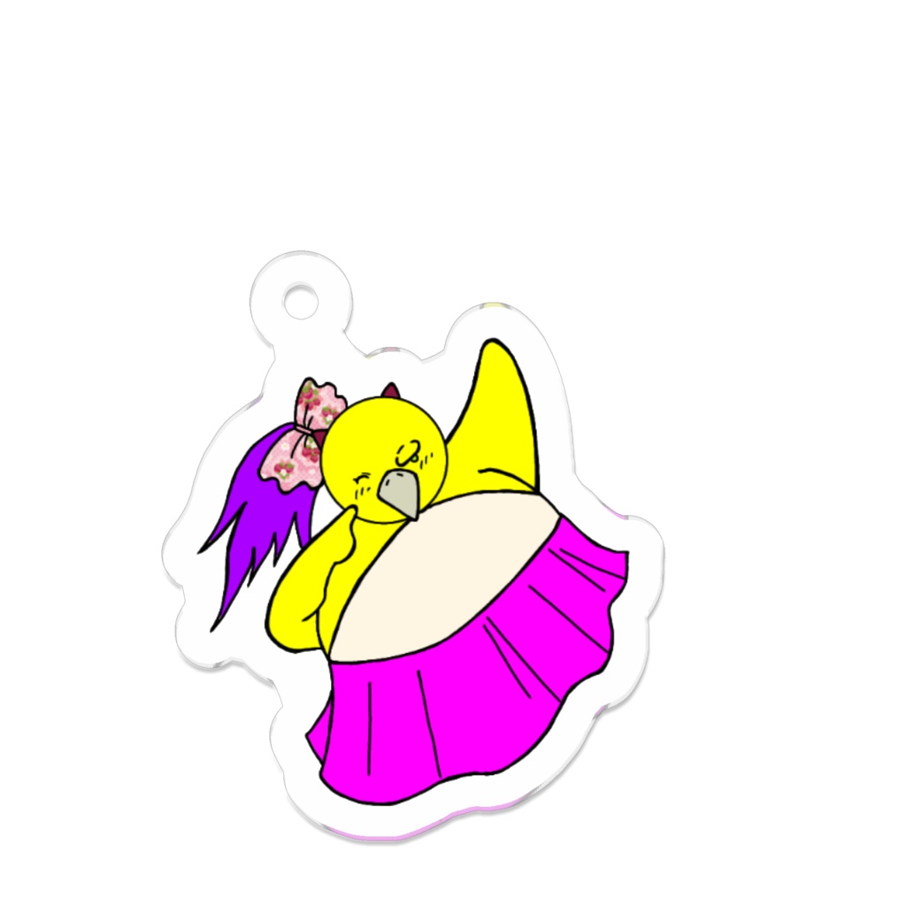 ペギ花ちゃんオリジナルキーホルダー