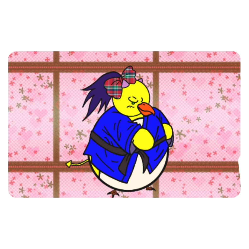 ペギ花ちゃんオリジナルICカ-ドステッカー