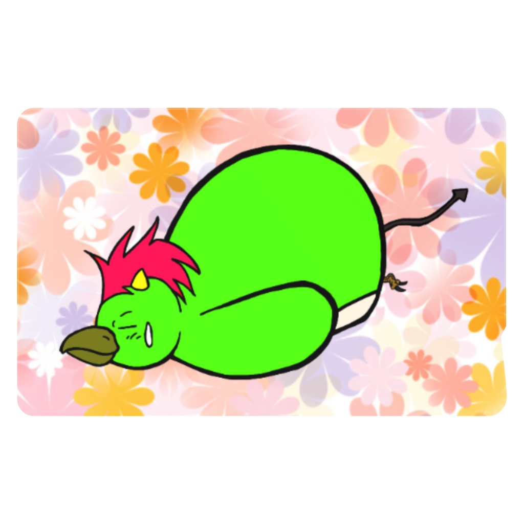 ペギお君オリジナルICカ-ドステッカー