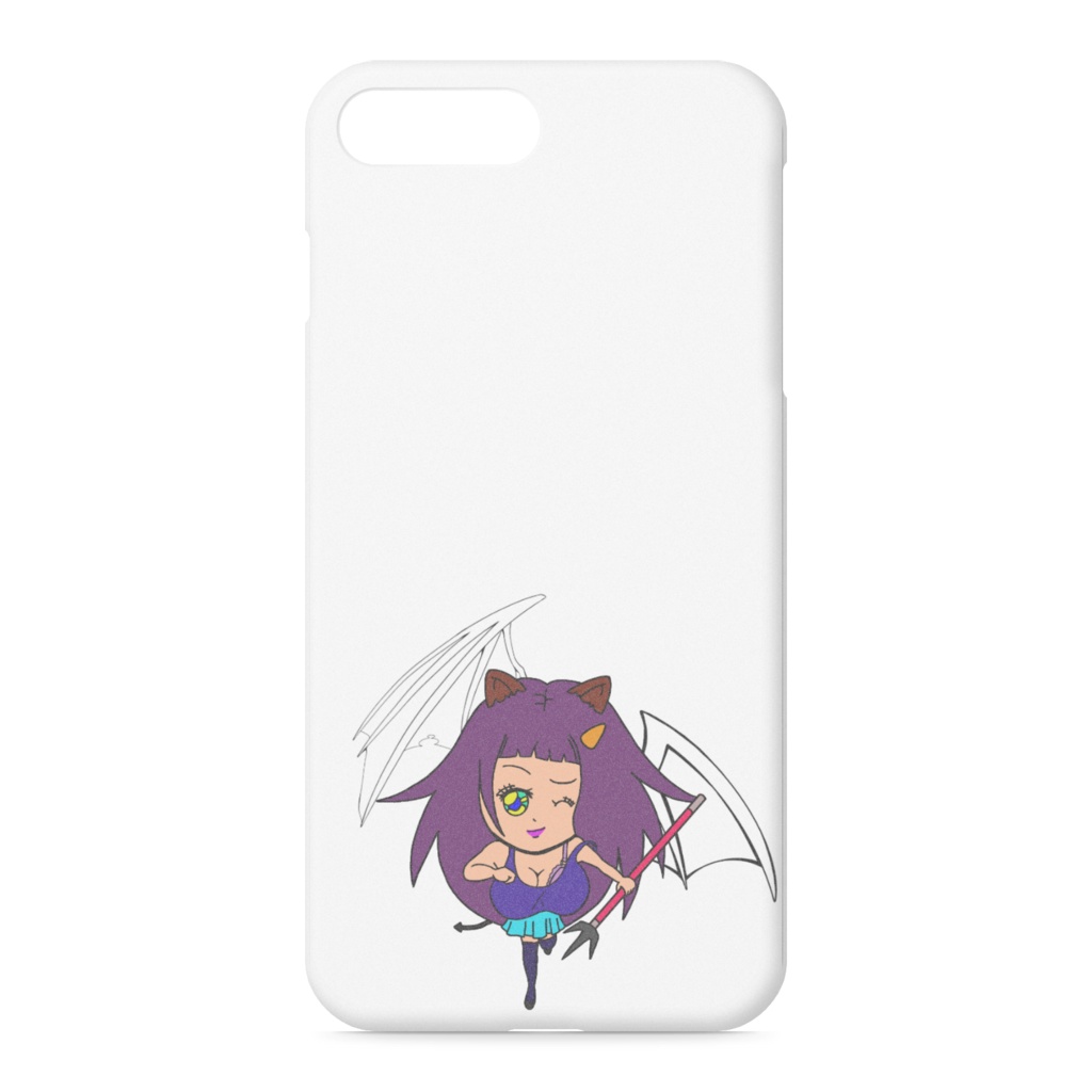 にゃん魔子ちゃんオリジナルiPhoneケ-ス